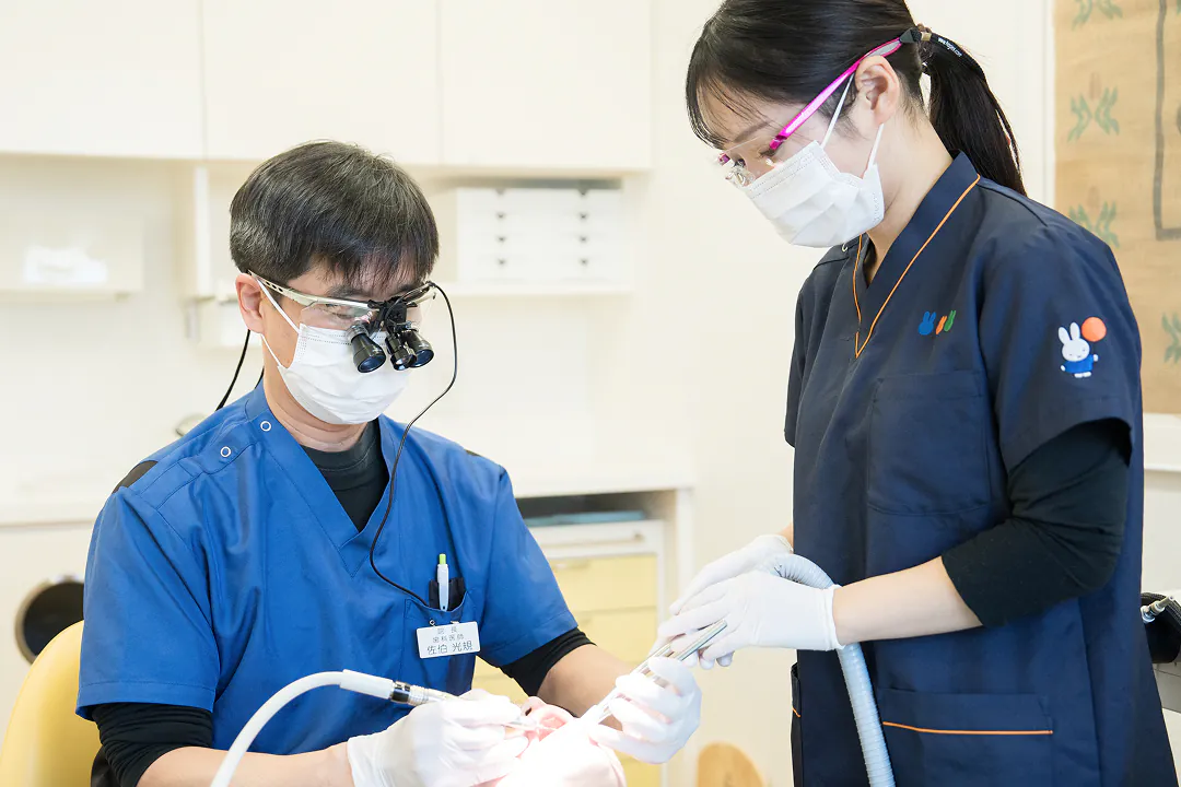 むし歯治療のイメージ